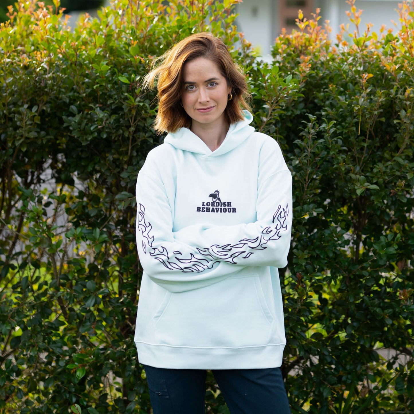 LORDISH BEHAVIOUR HOODIE (SEAFOAM)