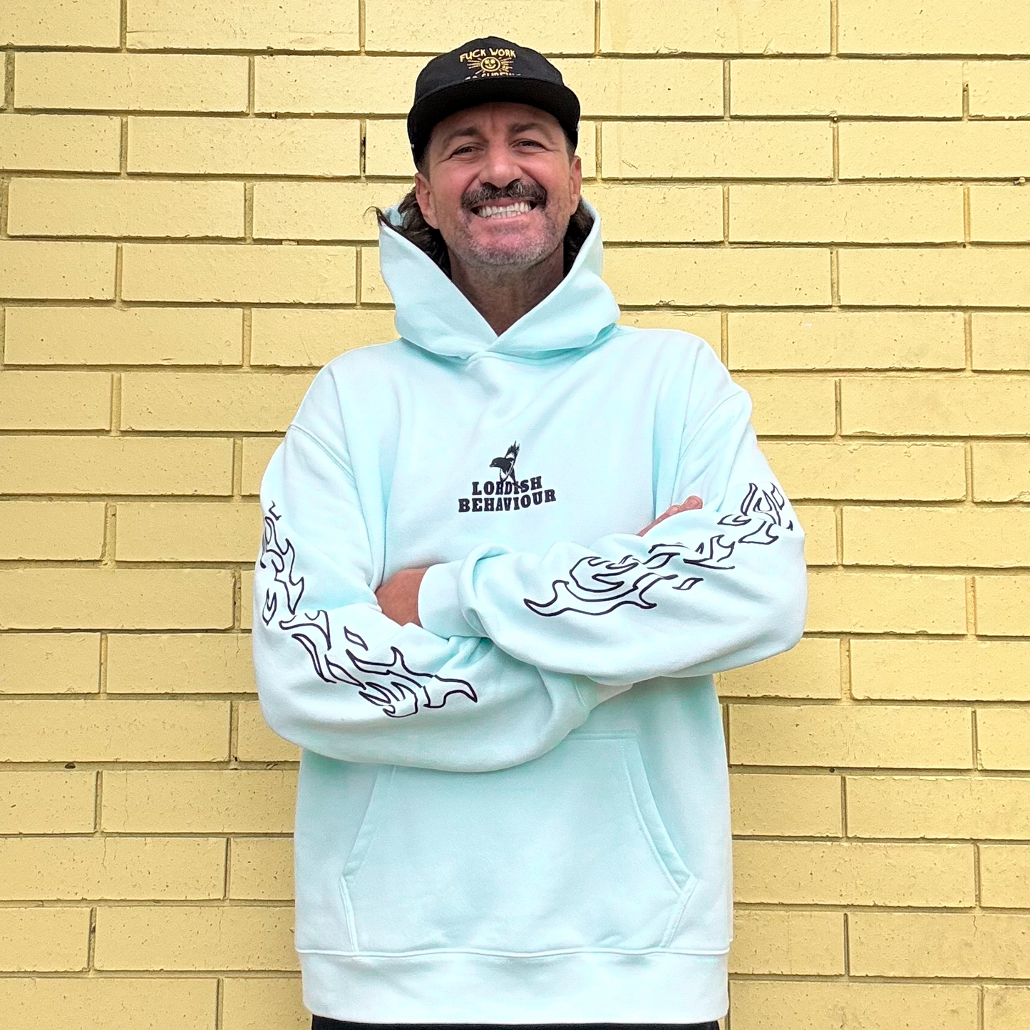 LORDISH BEHAVIOUR HOODIE (SEAFOAM)