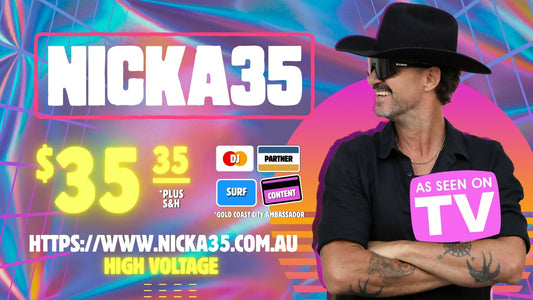 BOOK NICKA35 FOR YOUR EVENT