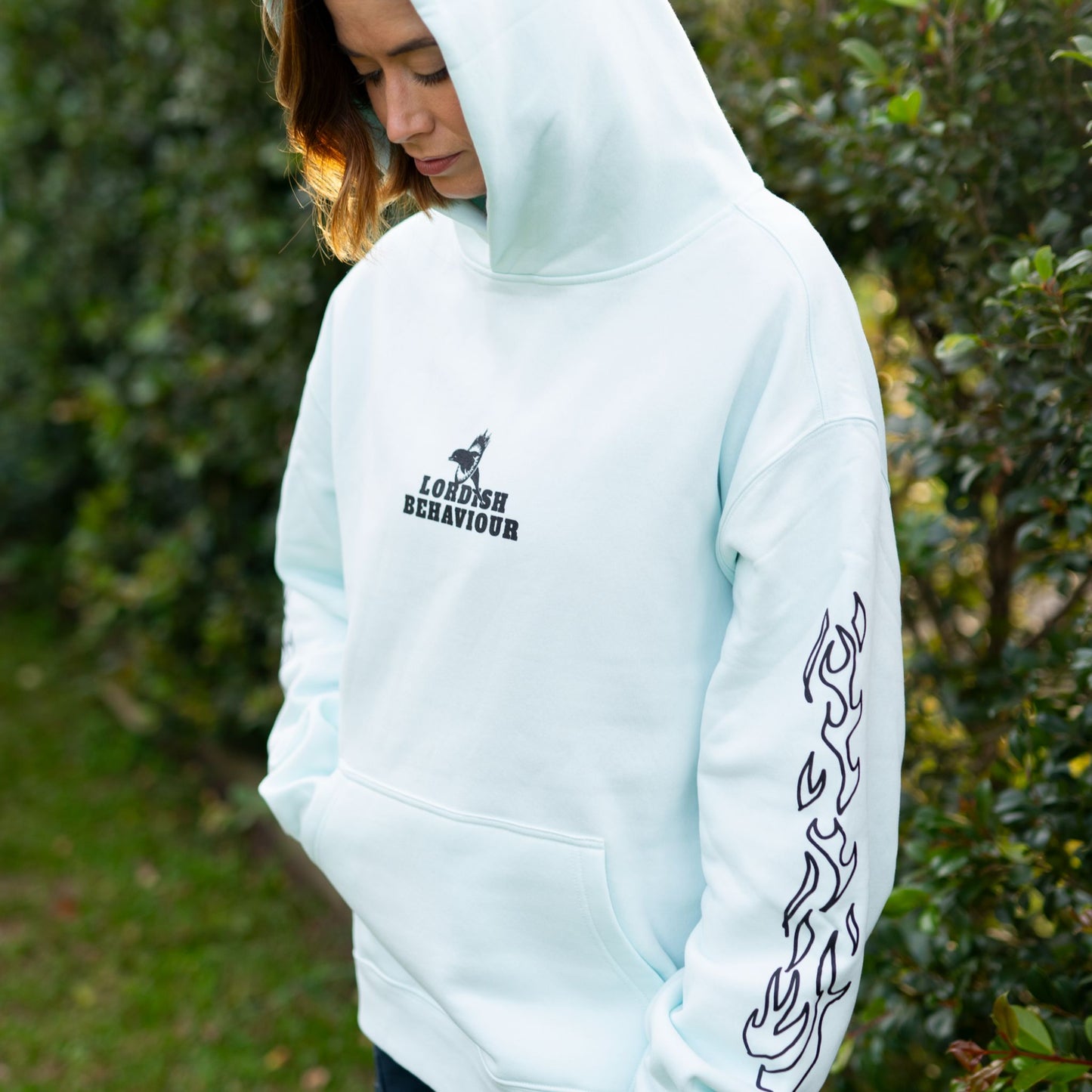 LORDISH BEHAVIOUR HOODIE (SEAFOAM)