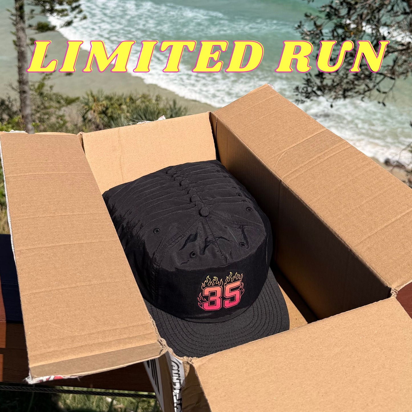 35 FLAMIN MONGREL CAP